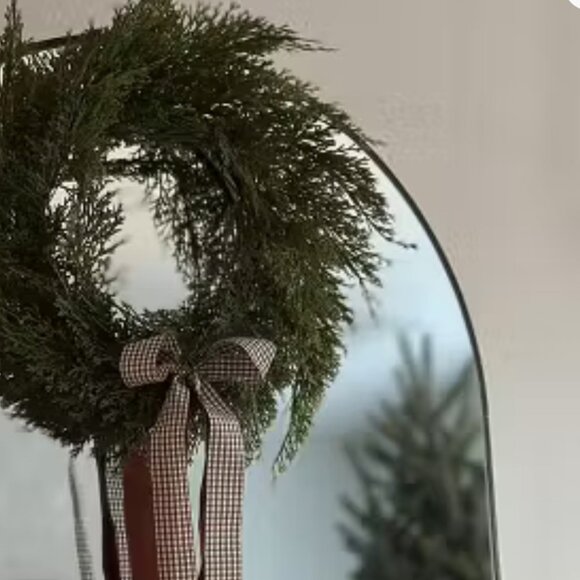 Hearth & Hand with Magnolia‎ Faux Cypress Mini Christmas Wreath NEW WITH TAG - Picture 3 of 3